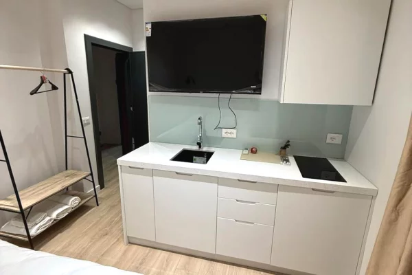 Shtepi me qera Apartament ne Tirane, Garsoniere, Mobilimi E mobiluar, Pagesa 1,400  Euro.