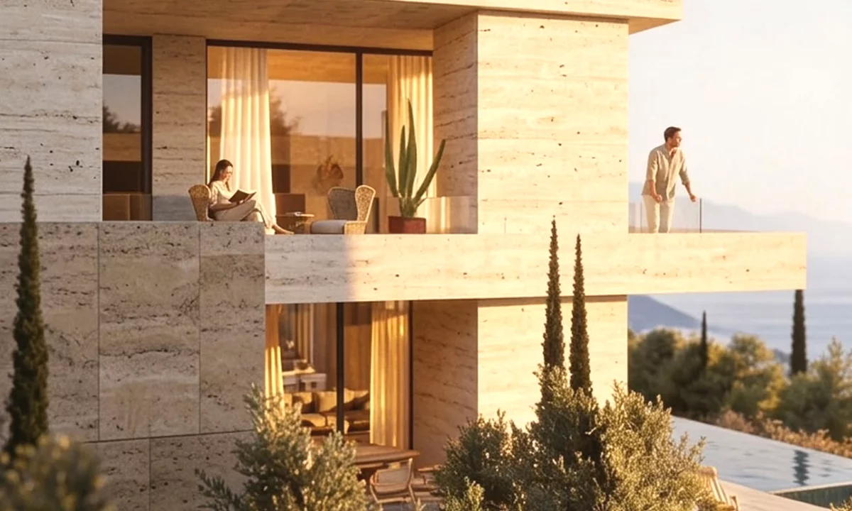 Shtepi ne shitje Apartament ne Himare, 2+1, Mobilimi Bosh, pa mobiluar, Pagesa 277,000  Euro.