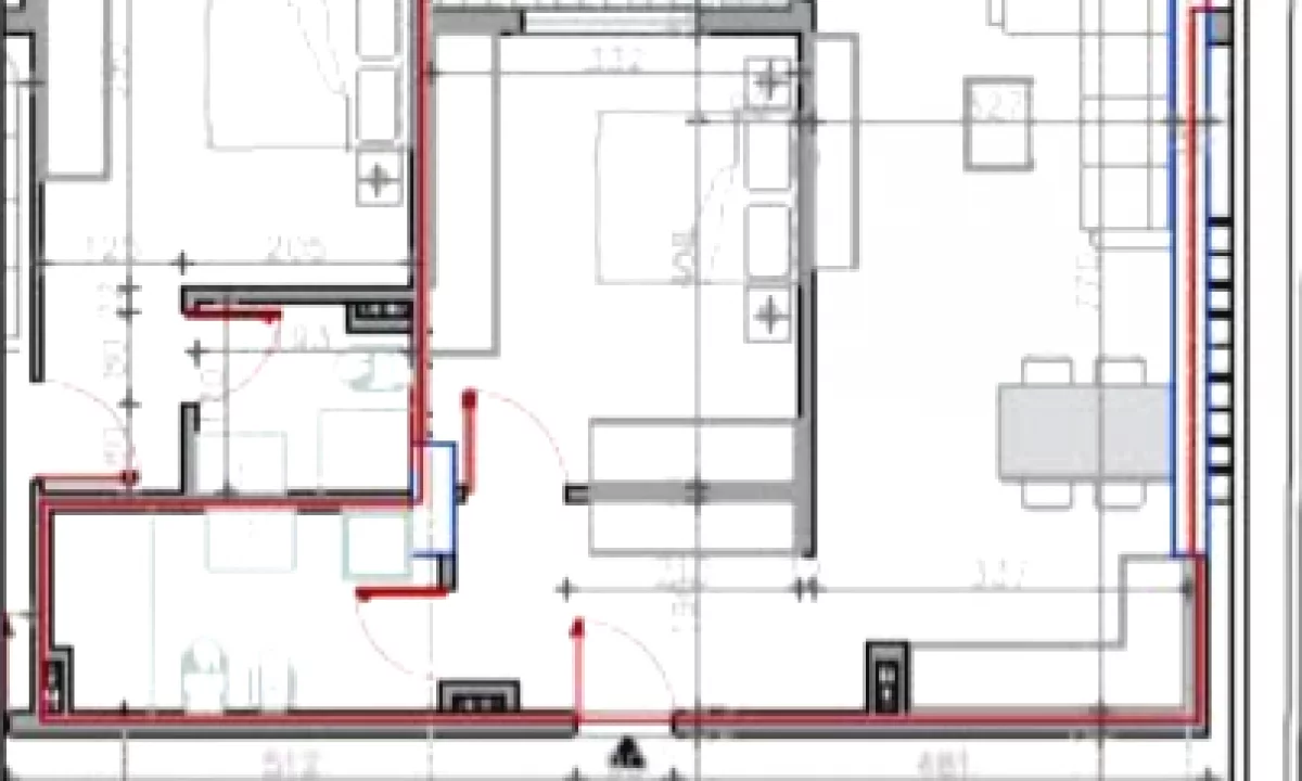 Shtepi ne shitje Apartament ne Tirane, 1+1, Mobilimi Bosh, pa mobiluar, Pagesa 70,385  Euro.