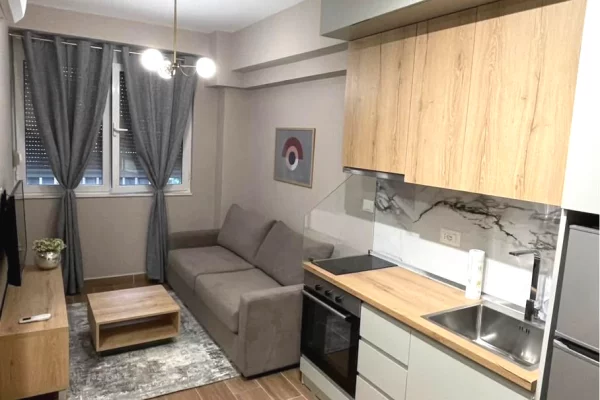 Shtepi me qera Apartament ne Tirane, Garsoniere, Mobilimi E mobiluar, Pagesa 45,000  Leke.
