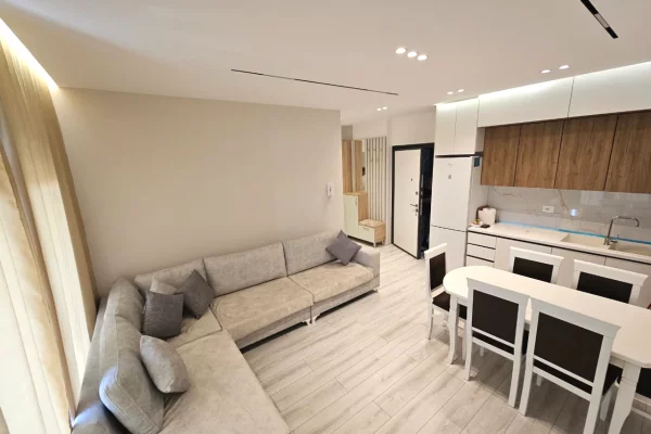 Shtepi me qera Apartament ne Tirane, 1+1, Mobilimi E mobiluar, Pagesa 600  Euro.