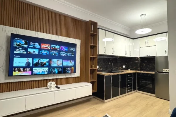 Shtepi me qera Apartament ne Tirane, 1+1, Mobilimi E mobiluar, Pagesa 50,000  Leke.