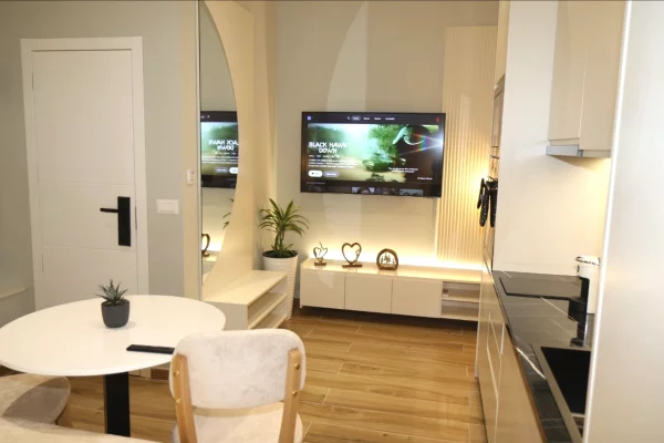 Shtepi ne shitje Apartament ne Tirane, Garsoniere, Mobilimi E mobiluar, Pagesa 220,000  Euro.
