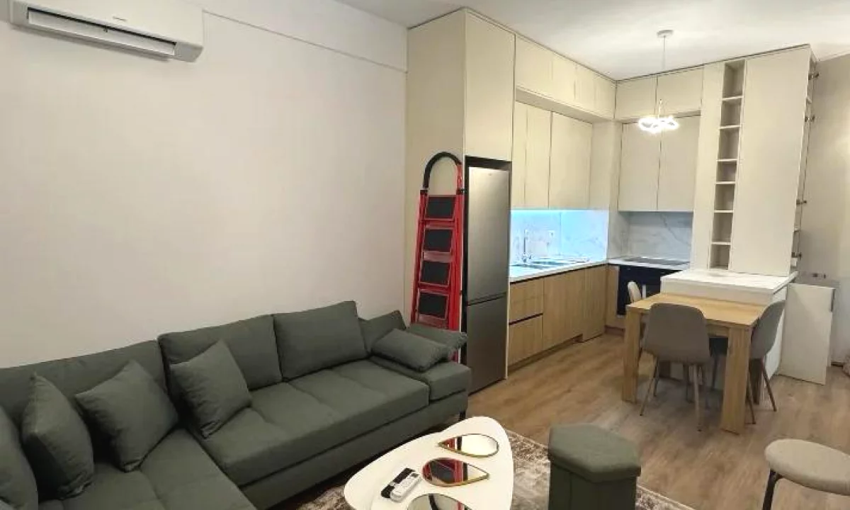 Shtepi me qera Apartament ne Tirane, 1+1, Mobilimi E mobiluar, Pagesa 50,000  Leke.