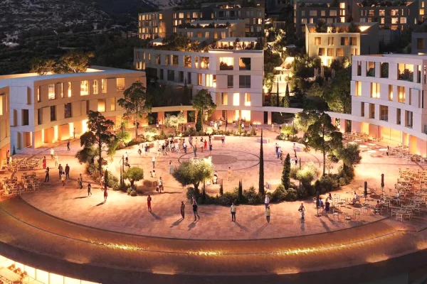 🏖️ SHITET APARTAMENT 1+1 ME OBORR PRIVAT – SUN PALASE, DHËRMI ✨
