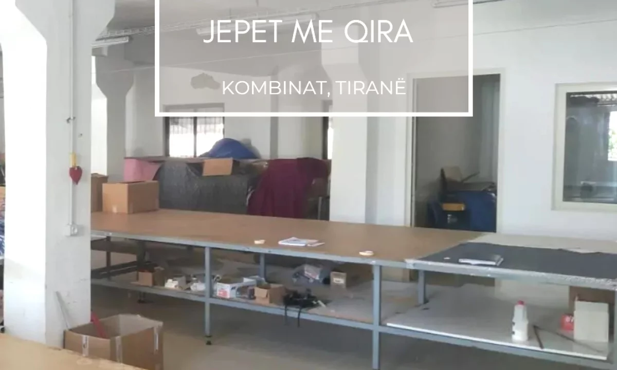 🏢 JEPET ME QIRA MAGAZINE 450 m2 – KOMBINAT
