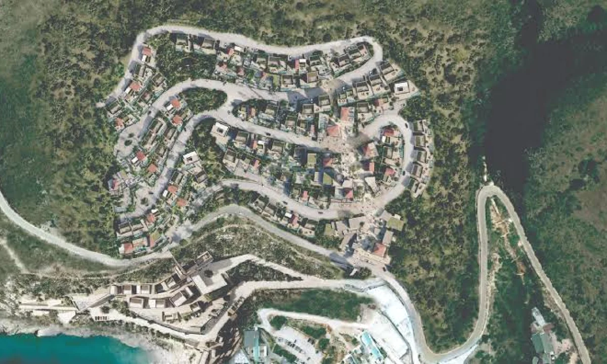 Shtepi ne shitje Apartament ne Himare, Garsoniere, Mobilimi Bosh, pa mobiluar, Pagesa 160,800  Euro.