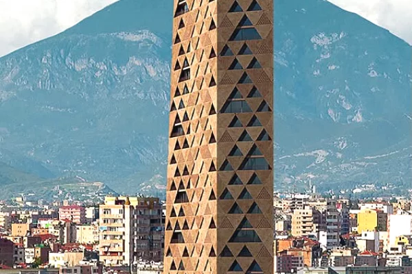 ☀️ SHITET APARTAMENT 2+1+2 – TIRANA TOWER, PORCELAN