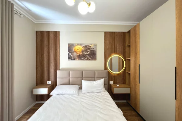 Shtepi me qera Apartament ne Tirane, 1+1, Mobilimi E mobiluar, Pagesa 50,000  Leke.