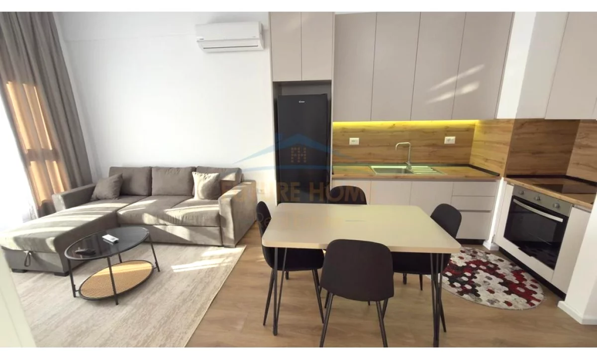 Shtepi me qera Apartament ne Tirane, 1+1, Mobilimi E mobiluar, Pagesa 40,000  Leke.