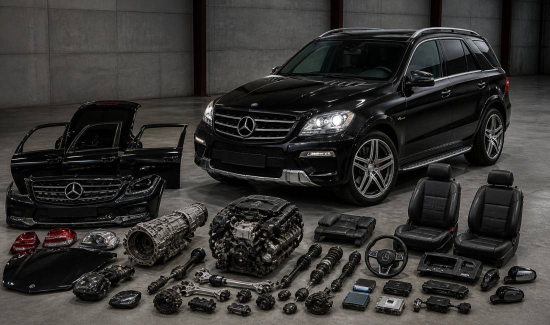 🚗🔥 SHITEN PJESE KEMBIMI PER MERCEDES-BENZ ML 63 AMG – VITI 2009