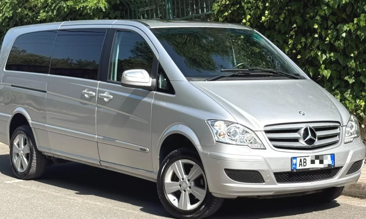 Furgon me qera ne Rinas Tirane Mercedes-Benz Viano Duke Filluar nga 90 Euro Dita