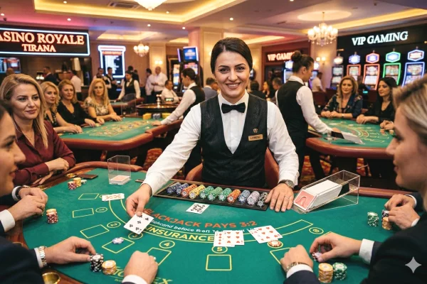 Njoftime Pune per Krupiere / Dealer ne Tirane