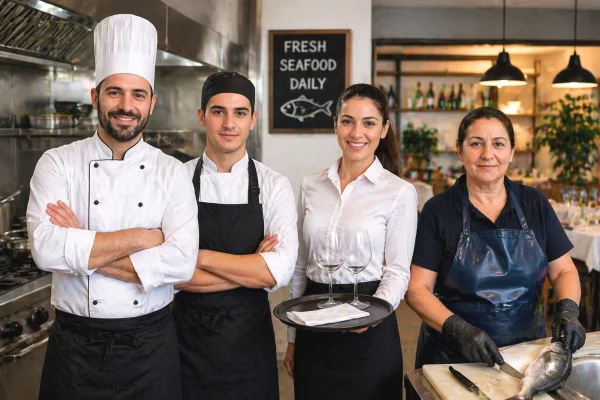 Job Offers for Kuzhinier, Ndihmës Kuzhinier, Kamarier/e, Pastruese peshku, Pastruese in Tirana