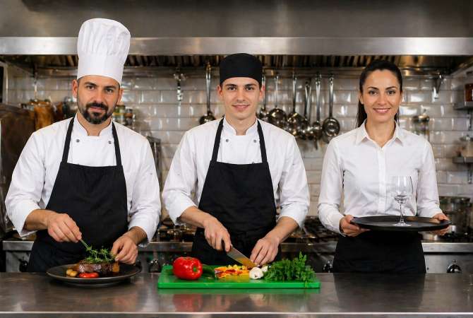 Njoftime Pune per Kuzhinier, Ndihmës Kuzhinier, Kamariere ne Tirane