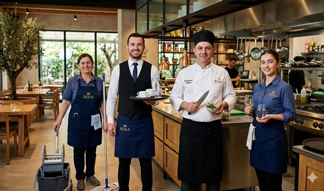 Njoftime Pune ne Tirane, Profesioni • Kamarier • Ndihmës kamarier • Kuzhinier • Sanitare , Me eksperience, Pagesa Me Marreveshje.