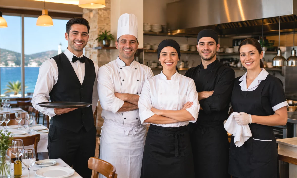 Njoftime Pune ne Sarande, Profesioni Kamarier, Kuzhinier, Ndihmës Kuzhinier, Sallatier/e, Sanitare , Me eksperience, Pagesa Me Marreveshje.