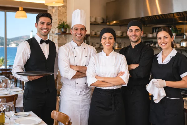 Job Offers for Kamarier, Kuzhinier, Ndihmës Kuzhinier, Sallatier/e, Sanitare in Saranda