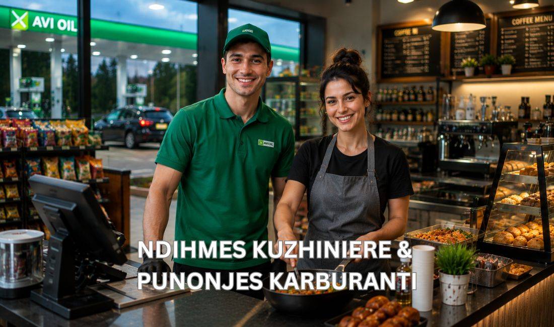 Njoftime Pune ne Vlore, Profesioni Ndihmes Kuzhiniere, Punonjes Karburanti , Fillestar/Pak eksperience, Pagesa Me Marreveshje.
