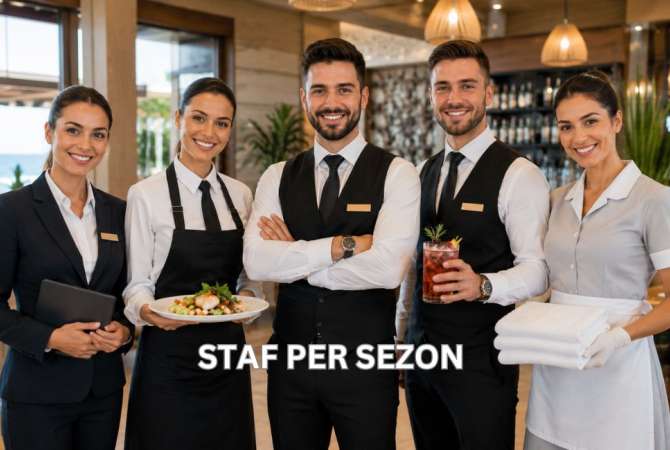 Njoftime Pune per Recepsionist/e, Kamariere, Banakier, Sanitare ne Himare