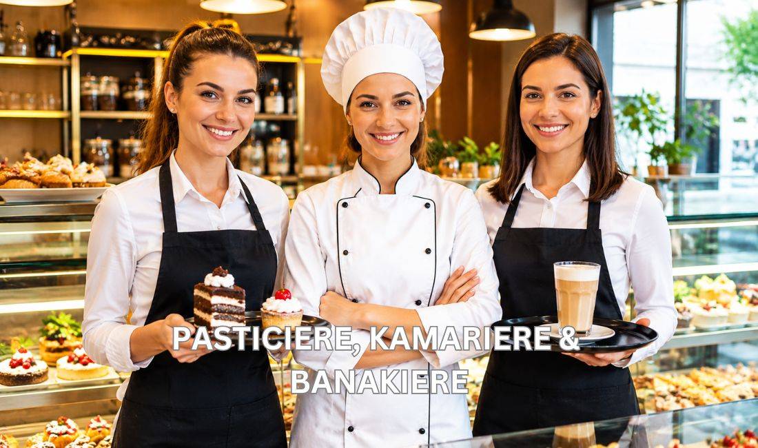 Njoftime Pune ne Durres, Profesioni PASTICIERE, KAMARIERE, BANAKIERE , Me eksperience, Pagesa Me Marreveshje.