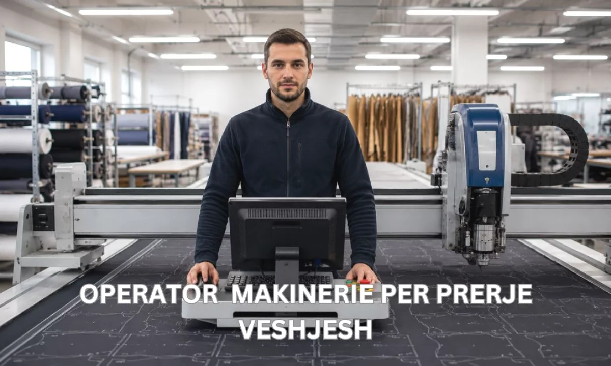 Njoftime Pune ne Vlore, Profesioni Operator per Makineri Prerje Veshjesh , Me eksperience, Pagesa Me Marreveshje.