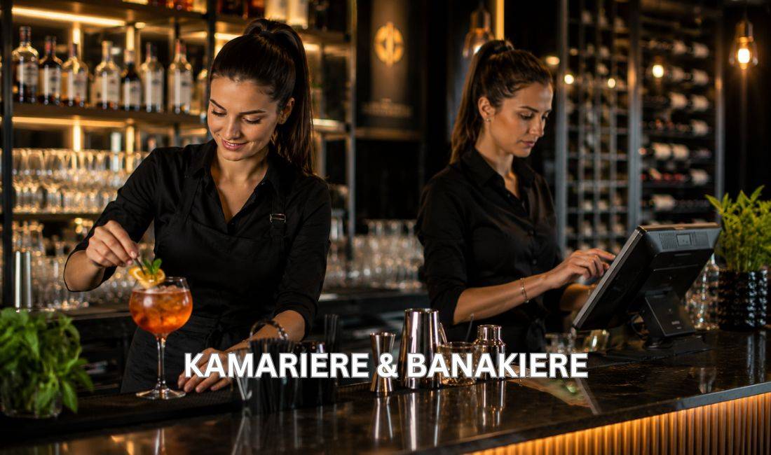 Njoftime Pune ne Tirane, Profesioni Kamariere, Banakiere , Me eksperience, Pagesa Me Marreveshje.