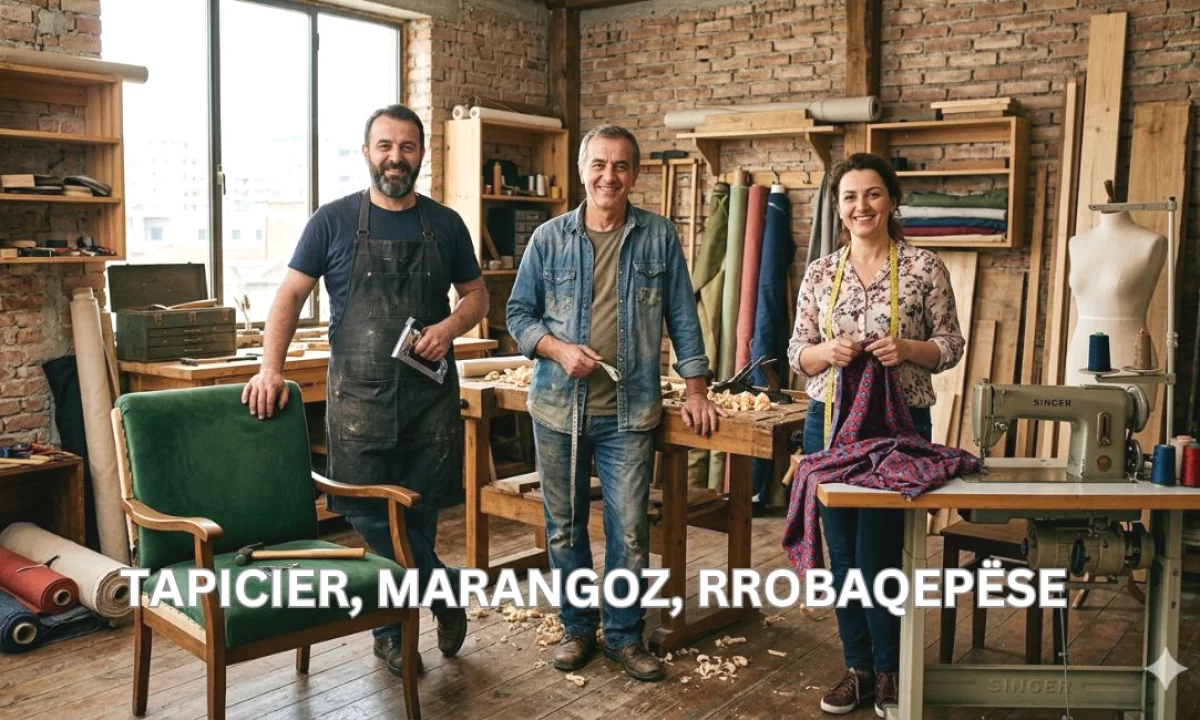 Njoftime Pune ne Tirane, Profesioni TAPICIER, MARANGOZ, RROBAQEPËSE , Fillestar/Pak eksperience, Pagesa Me Marreveshje.