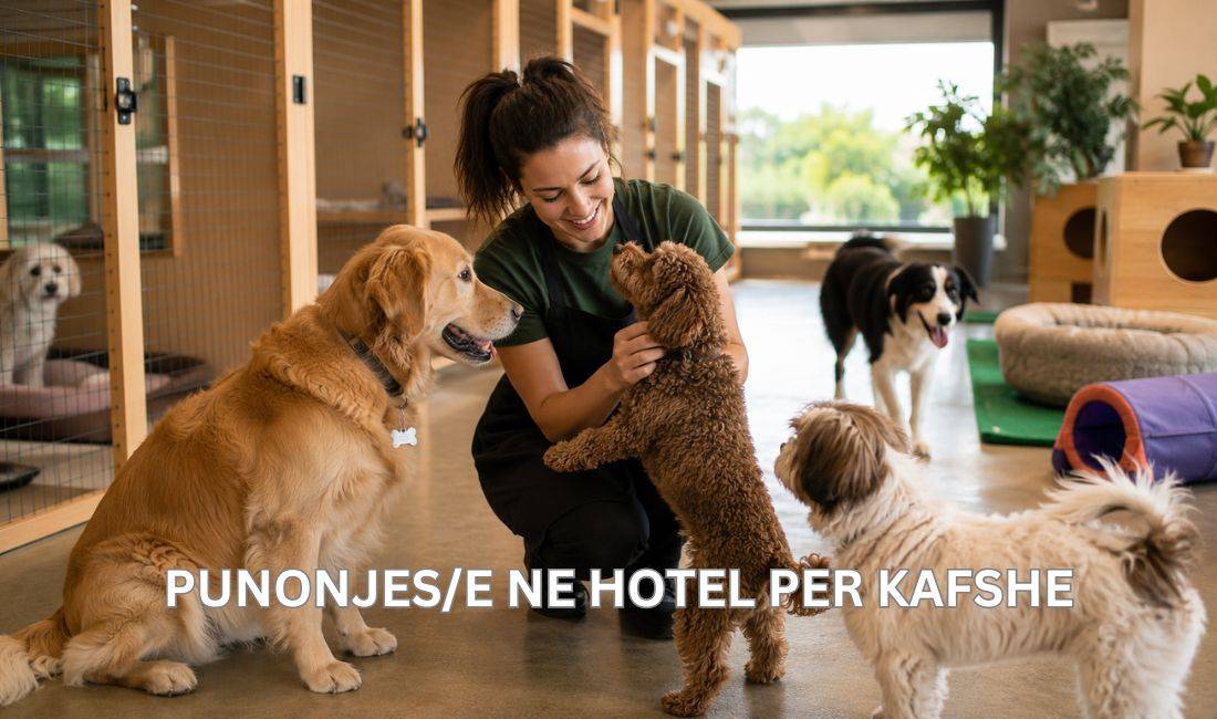 Njoftime Pune ne Tirane, Profesioni Punonjës/e në Hotel për Kafshë , Fillestar/Pak eksperience, Pagesa Me Marreveshje.