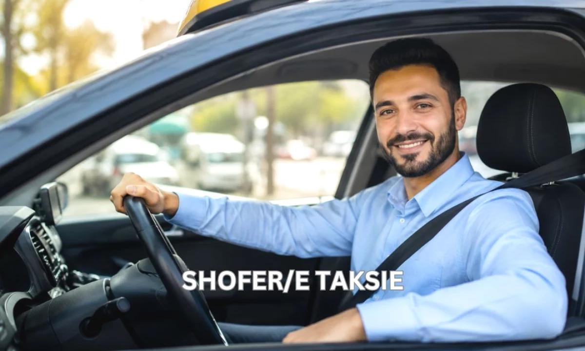 Njoftime Pune ne Tirane, Profesioni Shofer/e Taxi , Fillestar/Pak eksperience, Pagesa Me Marreveshje.