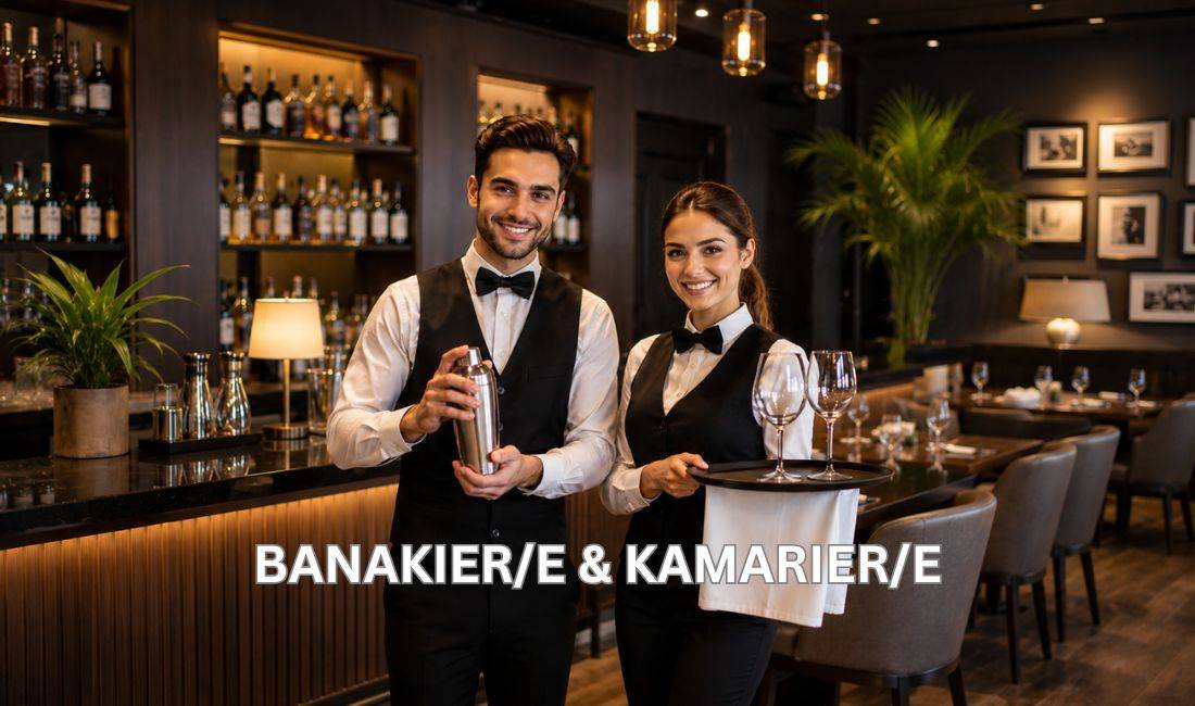 Njoftime Pune ne Tirane, Profesioni Kamarier/e dhe banakier/e , Pa Eksperience, Pagesa Me Marreveshje.