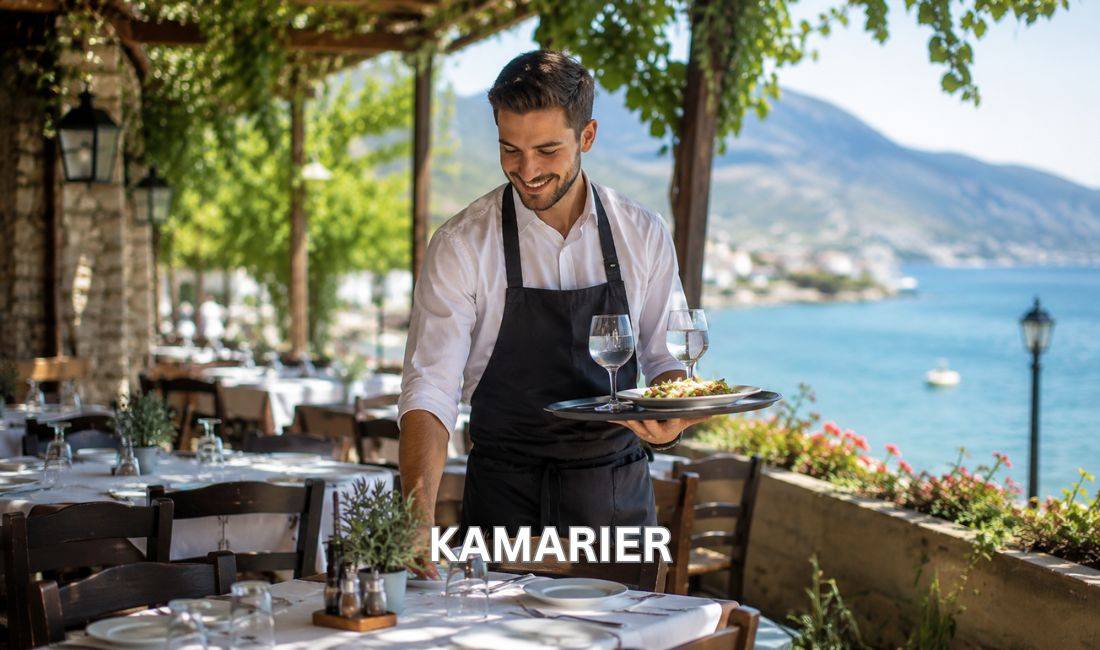 Njoftime Pune ne Himare, Profesioni Kamarier , Me eksperience, Pagesa 80,000  Leke.