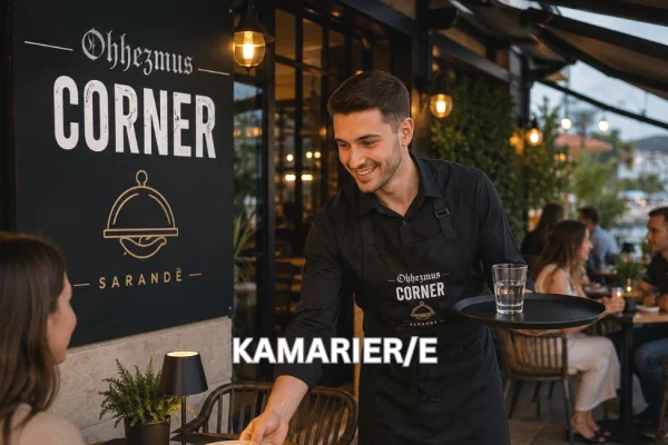 Njoftime Pune per Kamarier/e ne Sarande