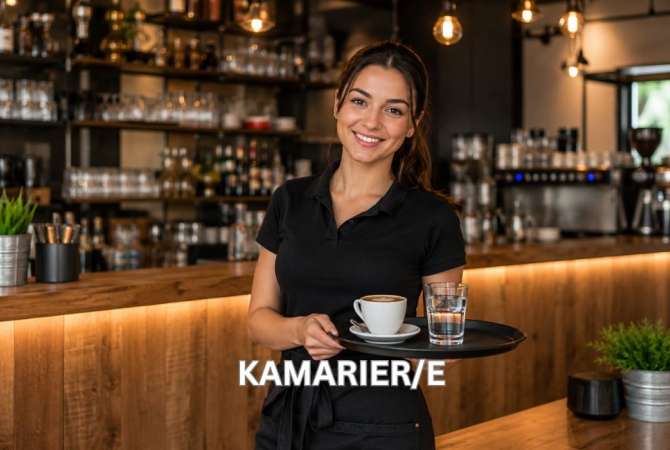Njoftime Pune per Kamarier/e ne Tirane