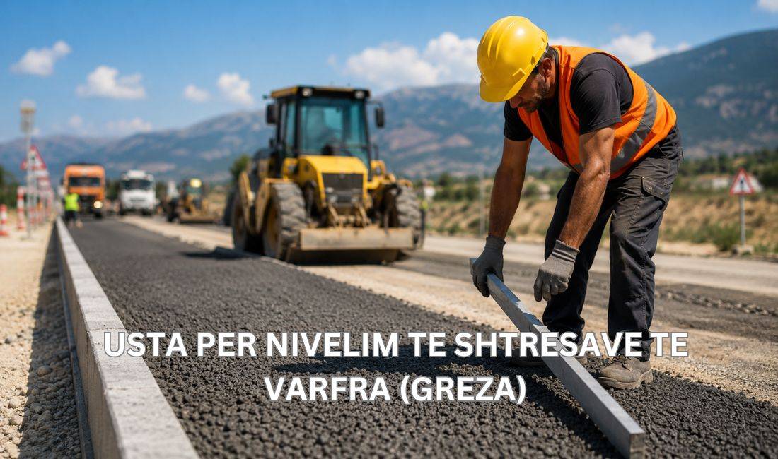 Njoftime Pune ne Vlore, Profesioni Usta per Nivelim te Shtresave te Varfra (Greza) , Me eksperience, Pagesa Me Marreveshje.