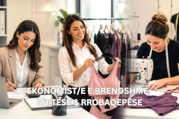 Njoftime Pune per EKONOMIST/E E BRENDSHME 🛍️ SHITESE ME EKSPERIENCE ✂️ RROBAQEPËSE ne Durres