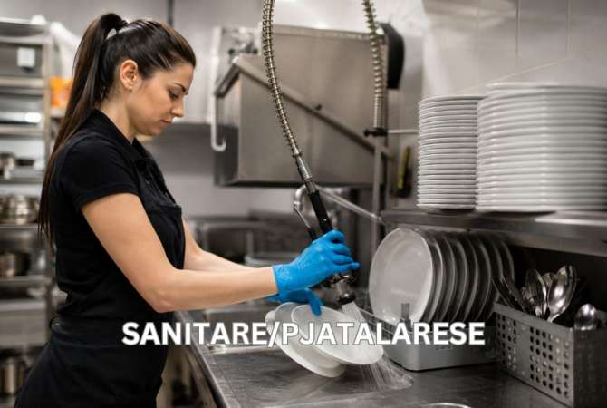 Njoftime Pune per Sanitare/Pjatalarese ne Tirane