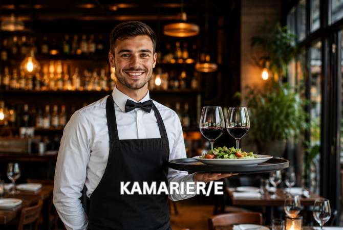 Njoftime Pune per Kamarier/e ne Tirane