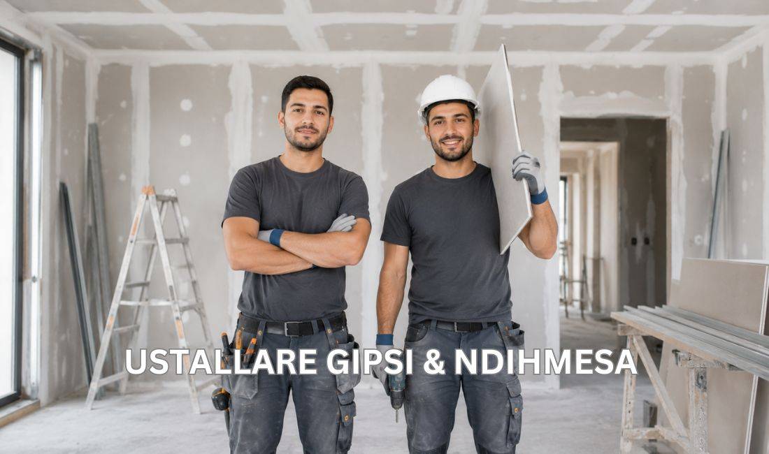 Njoftime Pune ne Tirane, Profesioni Ustallare Gipsi, Ndihmesa per punime gipsi dhe sisteme te thata , Me eksperience, Pagesa Me Marreveshje.