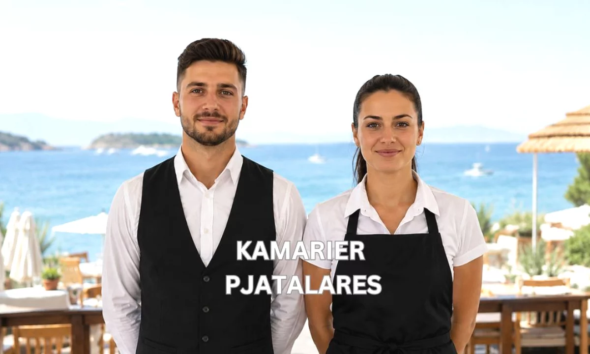 Njoftime Pune ne Sarande, Profesioni Kamarier, Pjatalares , Fillestar/Pak eksperience, Pagesa Me Marreveshje.