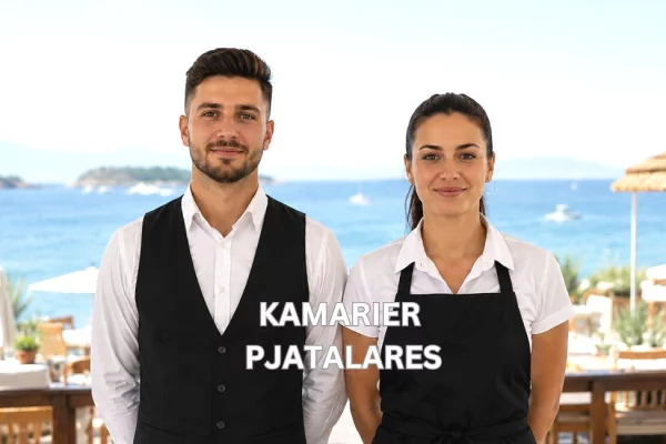 Njoftime Pune per Kamarier, Pjatalares ne Sarande