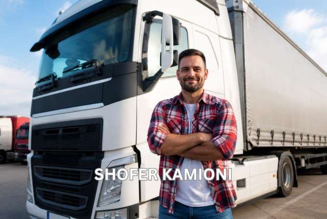 Njoftime Pune per Shofer Kamioni ne Tirane