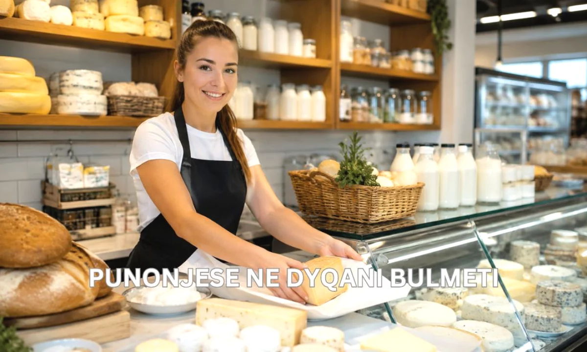 Njoftime Pune ne Tirane, Profesioni Punonjese ne Dyqani Bulmeti , Fillestar/Pak eksperience, Pagesa Me Marreveshje.