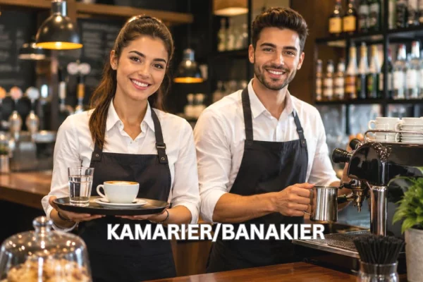 Njoftime Pune per Kamarier/Banakier ne Tirane