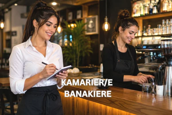 Njoftime Pune per Kamarier/e, Banakiere ne Tirane