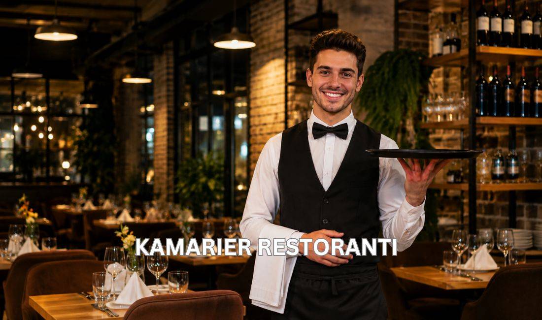 Njoftime Pune ne Tirane, Profesioni Kamarier Restoranti , Fillestar/Pak eksperience, Pagesa Me Marreveshje.