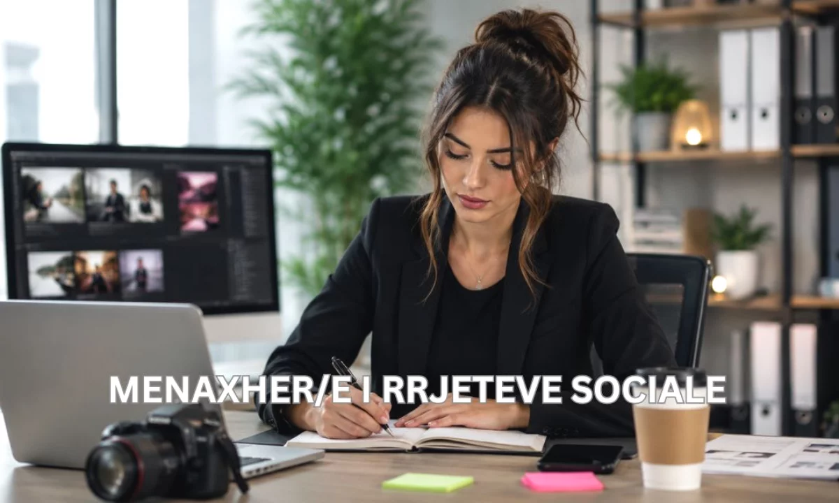 Njoftime Pune ne Tirane, Profesioni Menaxher i Rrjeteve Sociale , Fillestar/Pak eksperience, Pagesa 80,000  Leke.