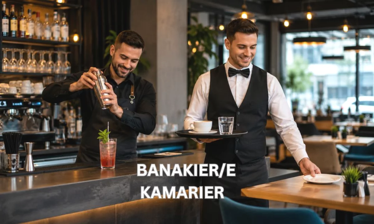 Njoftime Pune ne Tirane, Profesioni Banakier/e, Kamarier , Me eksperience, Pagesa Me Marreveshje.