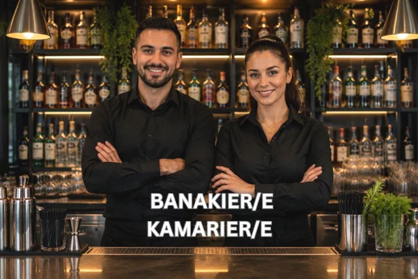 Njoftime Pune per Banakier/e, Kamarier/e ne Tirane