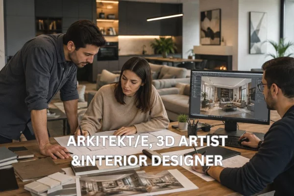 Njoftime Pune per Arkitekt/e, Interior Designer, 3D Artist ne Tirane